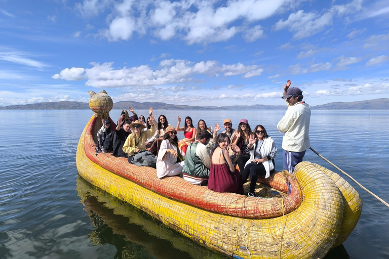 Dive into Uros and Taquile with a workshop, lunch, and a swim in Lake Titicaca