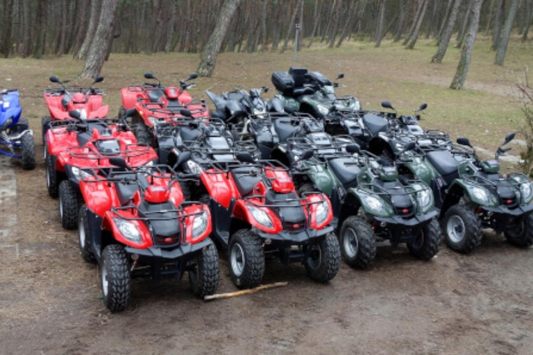 Gdańsk: Guided Quad Safari Off-Road Adventure Gdańsk: Quad Biking Adventure with Bonfire and Transfers