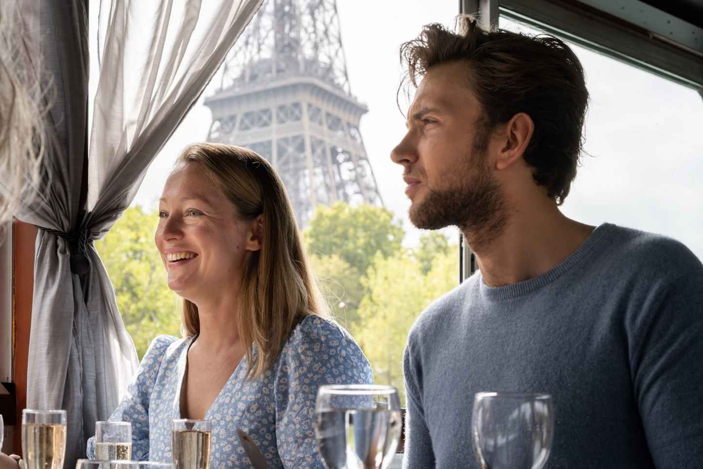 Paris: Bootsfahrt auf der Seine mit 3-Gänge-Mittagessen