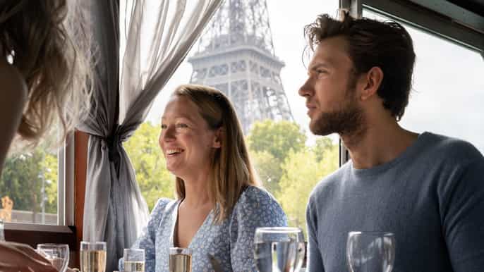 paris 3course lunch cruise on the river seine