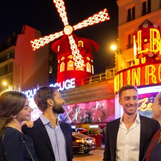 Paris : tour Eiffel, dîner-croisière et Moulin Rouge