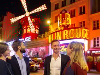 Eiffelturm, Dinner, Bootsfahrt & Champagner im Moulin Rouge Eiffelturm, Dinner, Bootsfahrt & Champagner im Moulin Rouge
