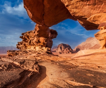 Vanuit Eilat: 2-daagse Petra & Wadi Rum Tour met verblijf in een kamp