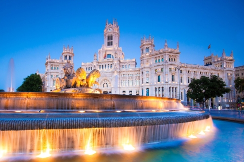 Madrid: Rundgang durch den Cibeles-Palast und den Retiro-ParkPrivate Tour