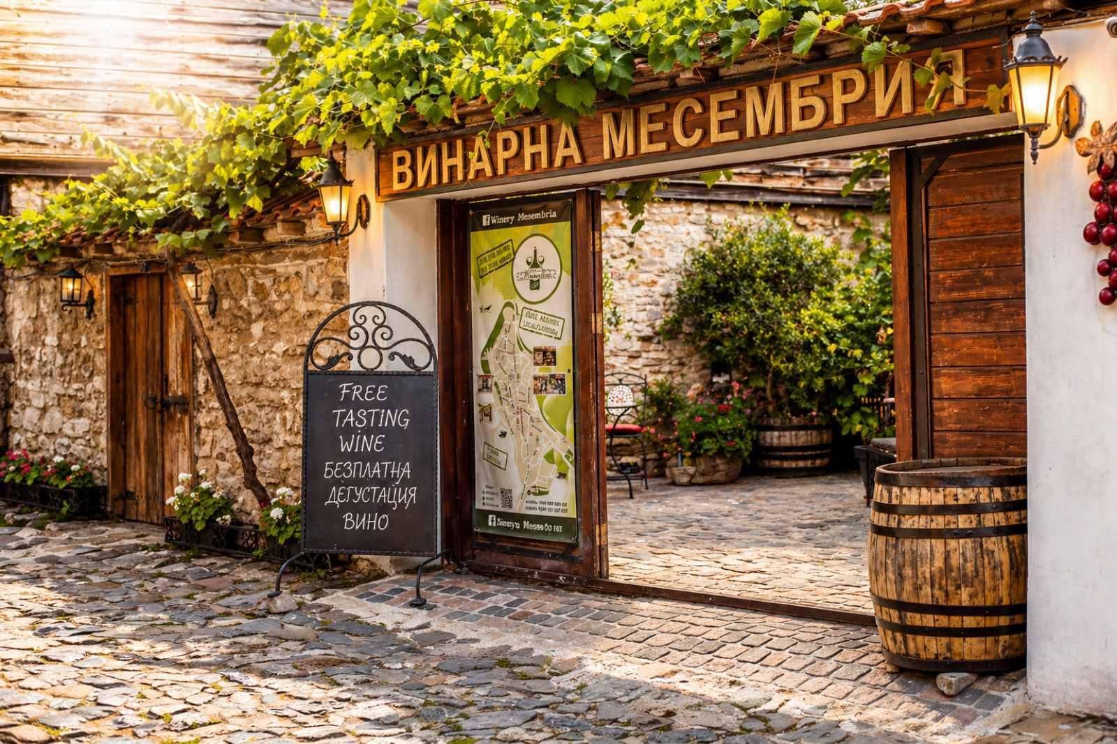 Nessebar: Weinprobe mit hausgemachter Focaccia