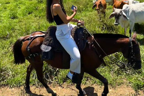 Medellín: Horseback Riding, Glamping, & Finca 360° view Stay