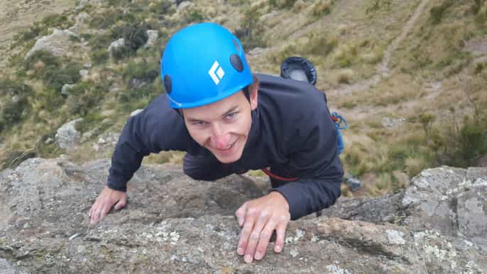 christchurch rock climbing with guide lunch and transport