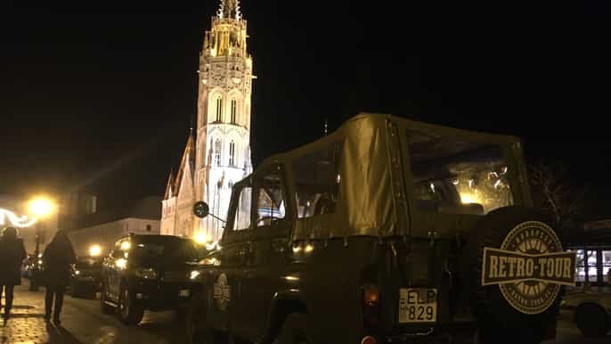 budapest downtown by night 2.5hour tour