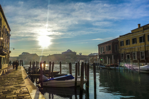 Visite privée à pied de Venise et balade en gondole