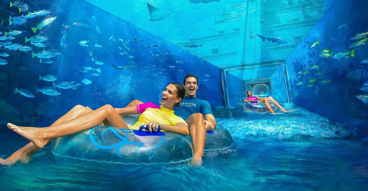 Entrada al parque acuático Aquaventure de Dubái