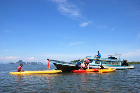 Phuket: día en la aventura de kayak en las islas