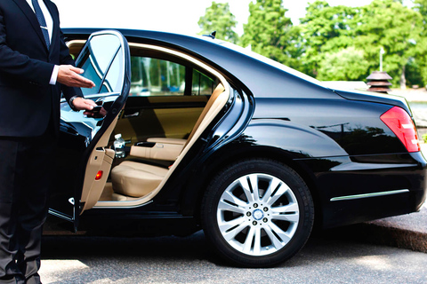 Corfu: Private Minivan Airport Transfer Transfer from Corfu Airport to Zone A