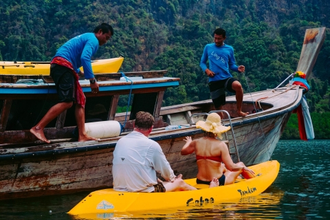 Phuket: día en la aventura de kayak en las islas