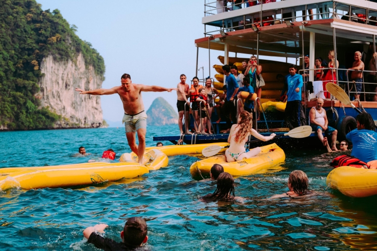 Phuket: Hong by Starlight with Sea Cave Kayak & Loi Krathong Group Tour