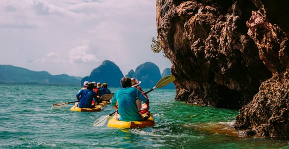 Phuket: Starlight Hong Sea Cave & Glowing Plankton by Kayak