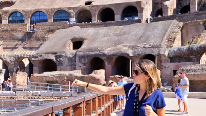 colosseum exclusive underground and arena tour