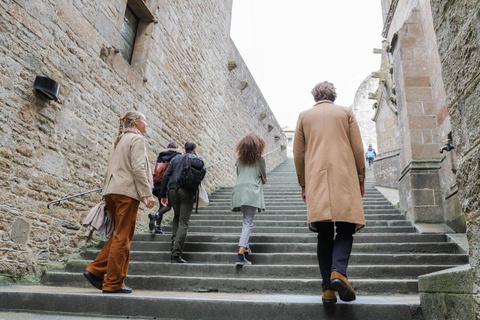 Von Paris aus: Mont Saint-Michel Tour mit Abholung vom HotelTour auf Spanisch