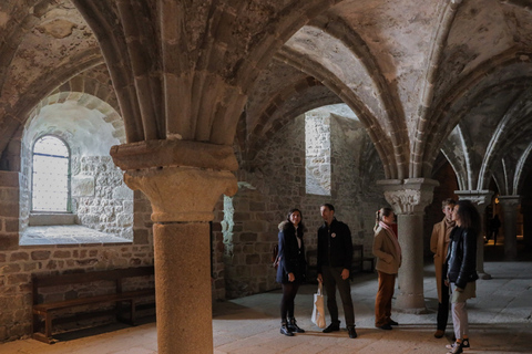 De Paris: Excursão ao Mont Saint-Michel com serviço de traslado do hotelExcursão em Inglês e Francês