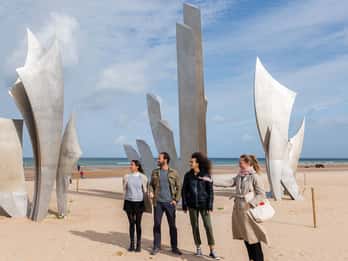 Strände der Normandie: Tagestour mit Mittagessen Strände der Normandie: Tagestour mit Mittagessen