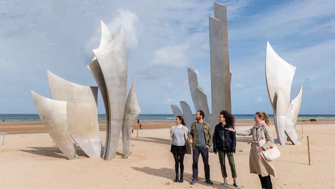 normandy dday beaches day trip from paris