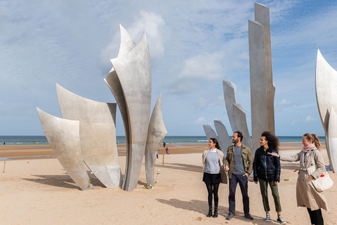 Praias do Dia D na Normandia: Viagem de 1 dia saindo de Paris com almoçoExcursão em Inglês