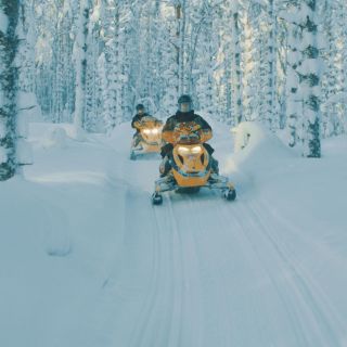 Jyväskylä/Laukaa: 2-Hour Snowmobile Safari