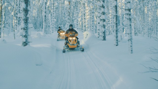 Visit Jyväskylä/Laukaa 2-Hour Snowmobile Safari in Helsinki