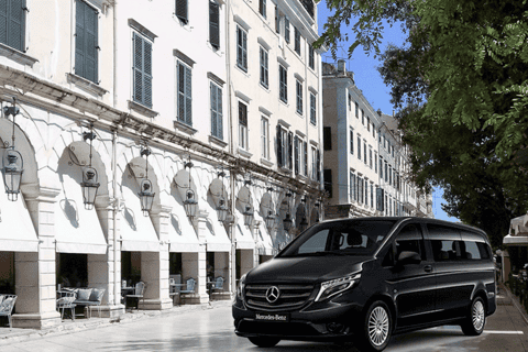 Corfu: Private Minivan Airport Transfer