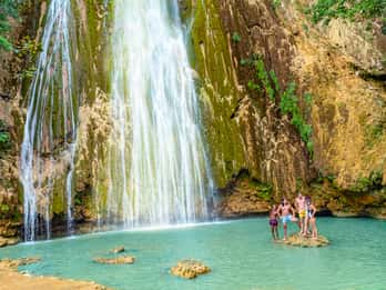 El Limon Waterfall & Bacardi Island Full-Day Adventure