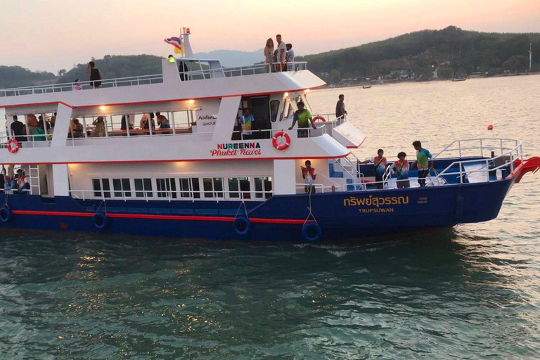 Phuket: James Bond Island Sea Canoe with Sunset by Big Boat Day Trip with Shared Transfer Excluding National Park Fee