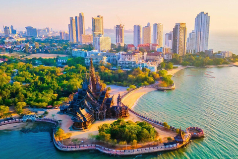 Hidden Gems of Pattaya: Private Cultural Trip from Bangkok SUV/MPV up to 6 Persons