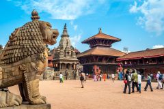 De Kathmandu: Excursão de dia inteiro aos quadrados de Durbar