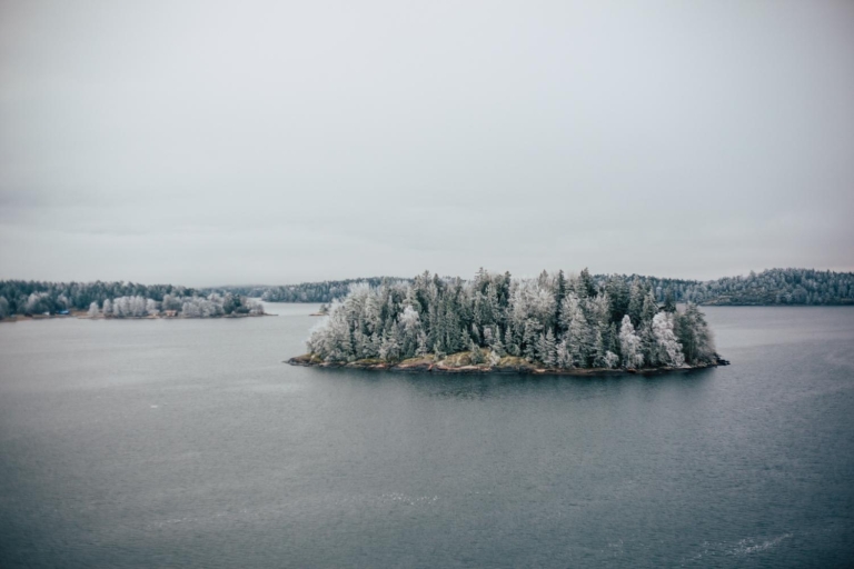Stockholm: 3 uur winterkajakken en Fika-ervaring