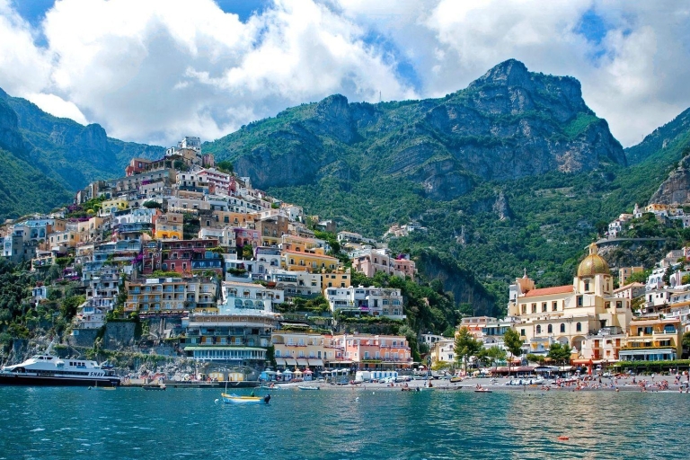 Excursión privada en barco de día completo a Positano