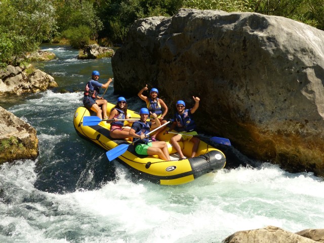 Visit Cetina River Rafting and Cliff Jumping Tour in Dicmo