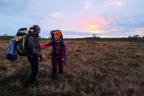 From Tallinn: Guided Bog-Shoe Hiking Tour
