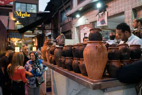 Marrakech: Katuruokaretki yöllä