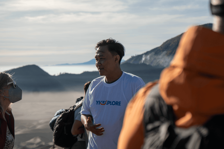 Depuis Yogyakarta ou Bali : Visite guidée partagée au lever du soleil sur le BromoAu départ de Yogyakarta : Visite guidée partagée au lever du soleil sur le Bromo