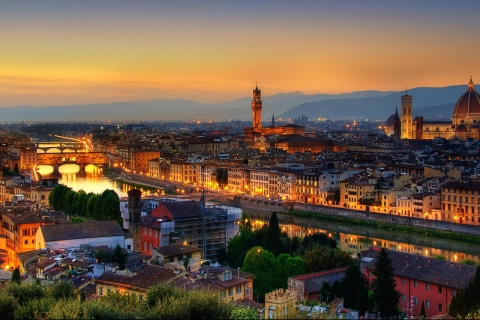 Von Rom: Halbprivater Transfer nach Florenz