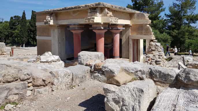 da malia / lasithi tour delle ceramiche di palazzo e villaggio di cnosso