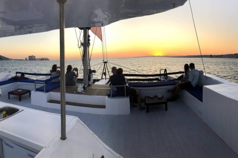 Lisbon: Private Catamaran Charter for up to 18-People