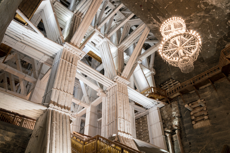 From Krakow: Wieliczka Salt Mine Tour with GuideTour in English with Hotel Pickup