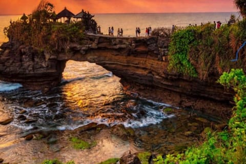 Bali: Leke Leke Waterfall, Rice Terraces & Tanah Lot Tour