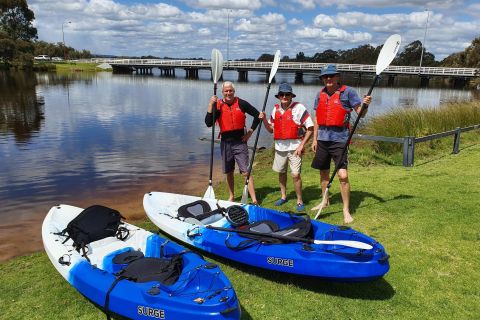 Perth: tour guidato in kayak intorno alle zone umide del fiume Canning
