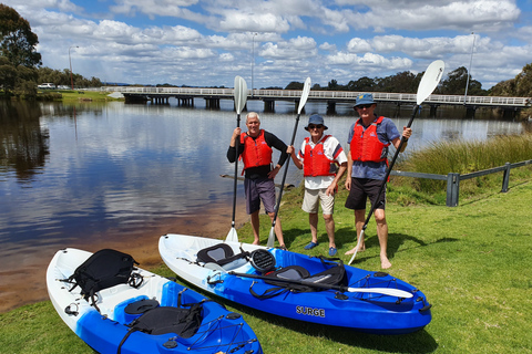 Perth: Wycieczka kajakiem z przewodnikiem po mokradłach rzeki Canning