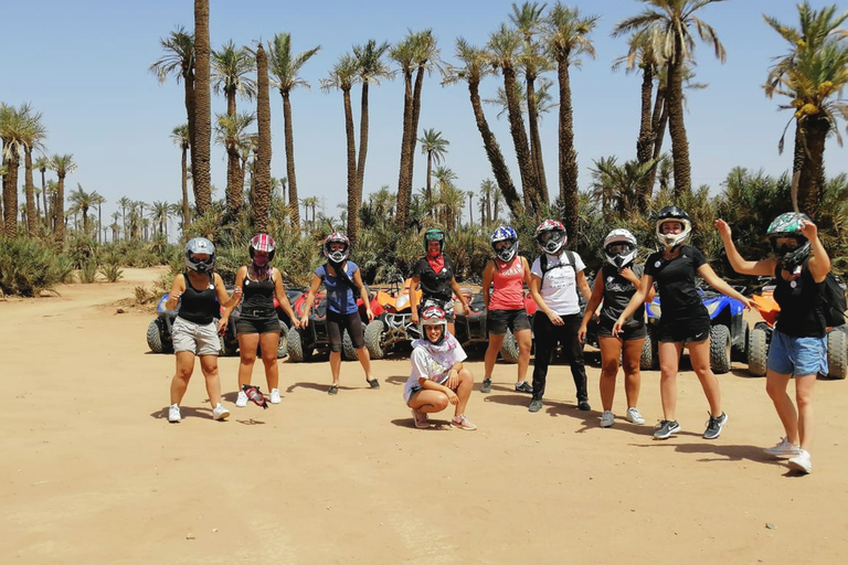 Marrakesch: Quadtour durch Wüste und Palmenhaine