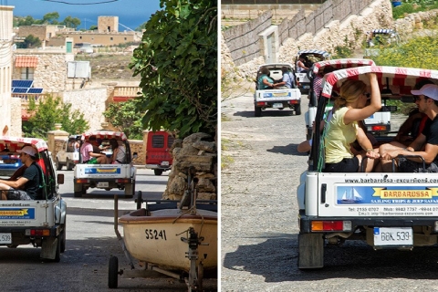 Gozo: safari en jeep d'une journée avec déjeuner buffet et vinVisite guidée en anglais