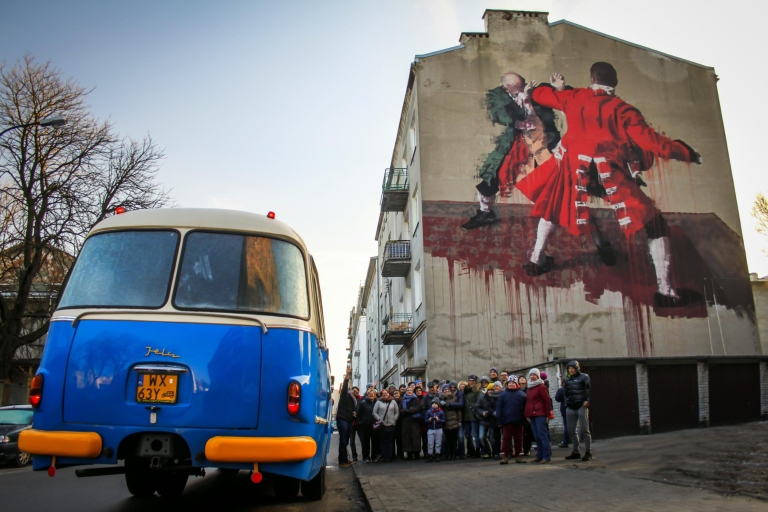 Warszawa: 2,5-godzinna wycieczka po Pradze samochodem retro