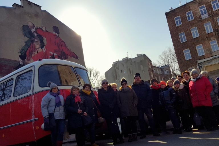 Warszawa: 2,5-godzinna wycieczka po Pradze samochodem retro