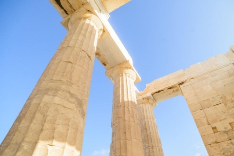 Ateny: piesza wycieczka po Akropolu z francuskim przewodnikiemObywatele spoza UE - Tour po francusku